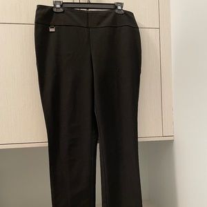 Lisette Black Straight Pant